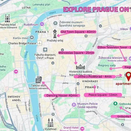 Korunni Modern In A Beautiful Historic Building Praha